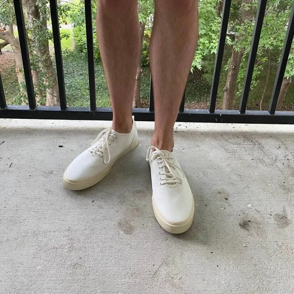 Everlane The Forever Sneaker in White Mens New Athletic Shoes - Picture 14 of 14